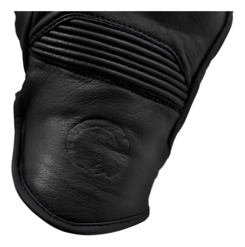 Guantes Moto Mujer Samurai Warrior Atori Cuero Protecciones Negro L
