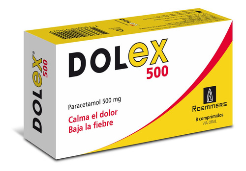 Dolex 500 Mg 8 Comp