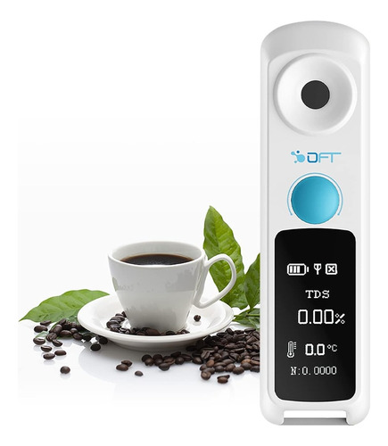 Medidor De Cafe Brix Tds Refractometro Digital Bluetooth App