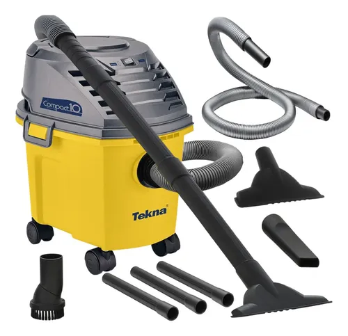 MLB 5466458142 Aspirador Po E Agua Compacto Portatil 1000w Rodas 10l Tekna JM