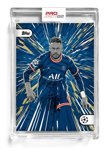 U E F A Futbol P S G Neymar Jr Topps Project22® Tarjeta