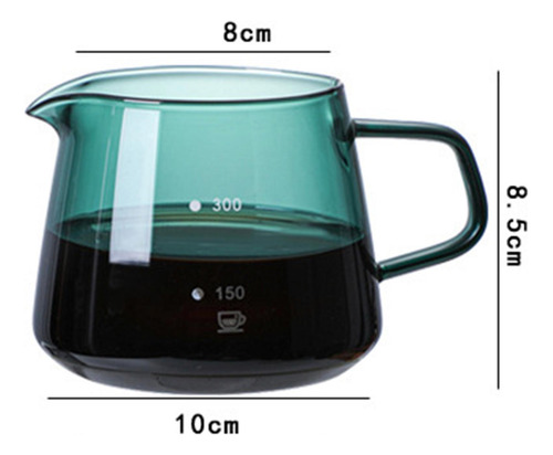 Accesorios De Goteo De Vidrio Cafetera De Bote De 400ml