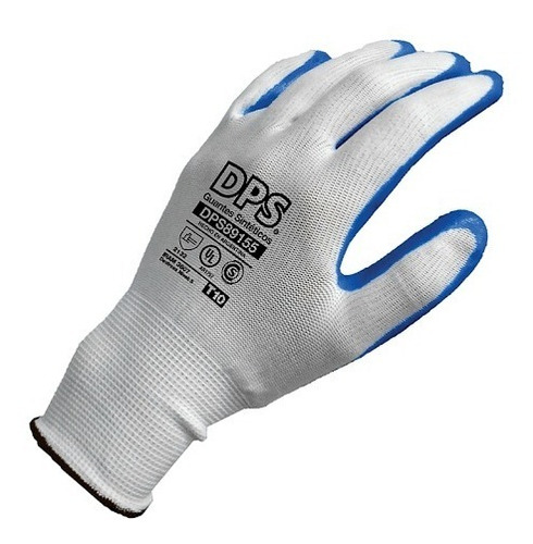 Guante Latex Rugoso Azul Depascale Anatomico Certificado Simil Multiflex X 12 Pares