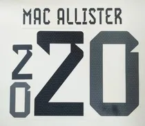 Comprar Estampado Argentina Qatar 2022 20 Mac Allister Titular Uti  