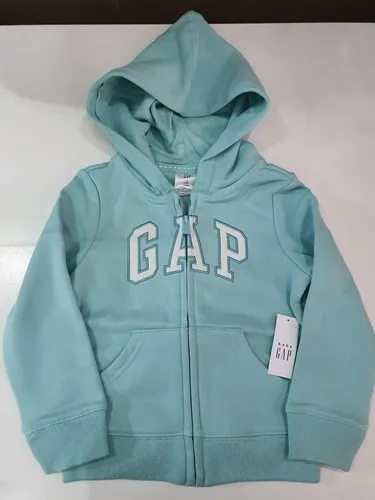 Moletom Gap Casaco Original Verde Agua Inverno Unisex