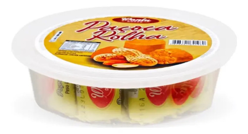 Paçoca Rolha Wanlu Doces Amendoim 260g Sem Glúten