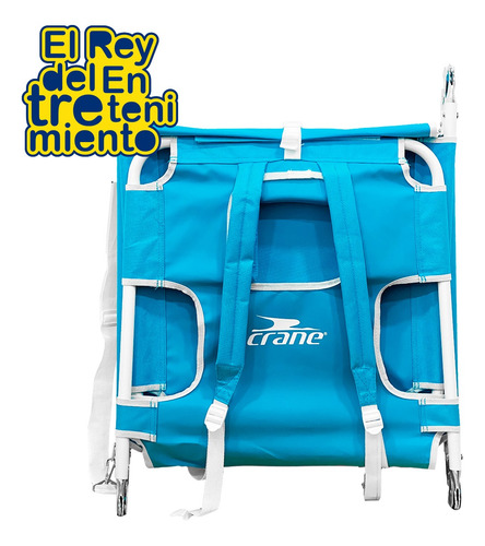 Imagen 6 de 10 de Pack 3 Silla Playa Reposera Aluminio 5 Posiciones - El Rey