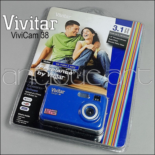 A64 Camara Digital Vivitar Vivicam 38 Compacta Foto Video 