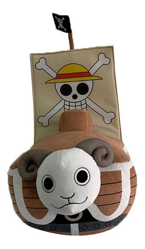 One Piece Going Merry Boat Peluche Muñeca Niños Regalo 25cm