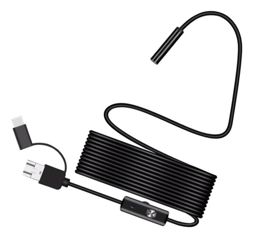 Cable Flexible Para Endoscopio 3 En 1 2m Y