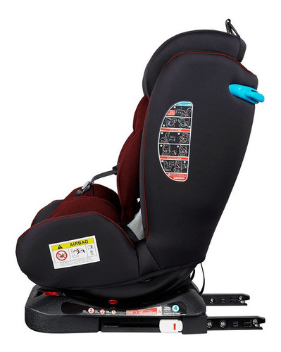 Butaca Carestino Denver 360º Grupo 0/i/ii/iii Isofix - Rojo