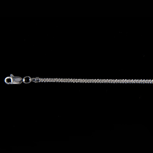 Cadena Mujer Espuma 2mm-40cm Plata Ley.925 Duodeluxejoyas®