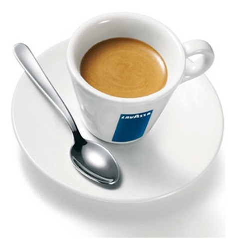 Imagen 2 de 3 de Taza Lavazza Espresso Con Plato De X 1 Loza