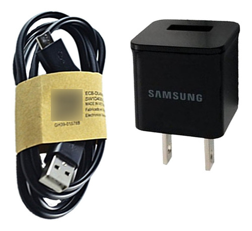 Cargador De Pared Samsung Cable Carga Celulares Micro Usb