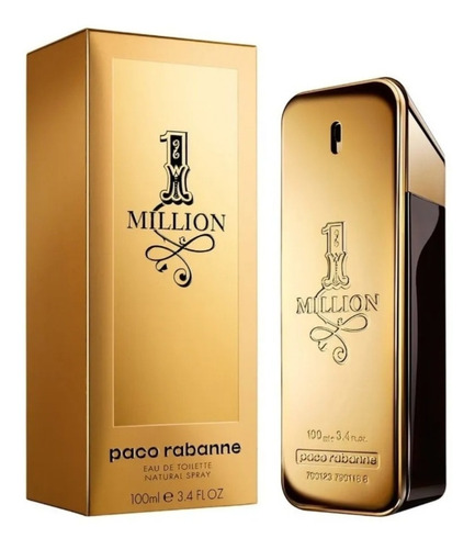 Perfume 1 One Million Paco Rabanne 100ml Original C/nf