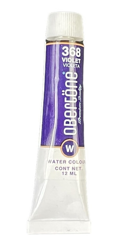 Imagen 1 de 2 de Acuarela Obertone Violeta 368 Tubo De 12 Ml.