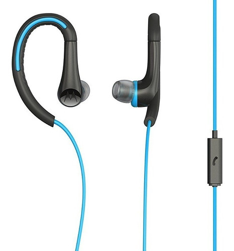 Fone De Ouvido Motorola Earbuds Sports Azul