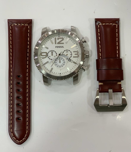 Correa Reloj Tipo Fossil Tw Steel Timberland Etc Cuero 24mm