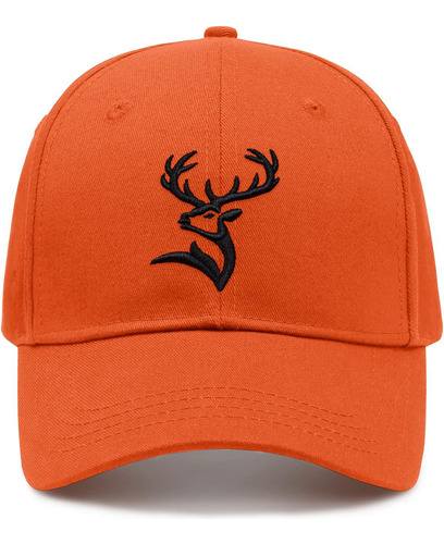 Sombrero De Caza Blaze Orange Hat Outdoor Trucker Hats Deer 