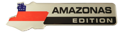 Adesivo Emblema Resinado Estado Amazonas Edition Moto Carro