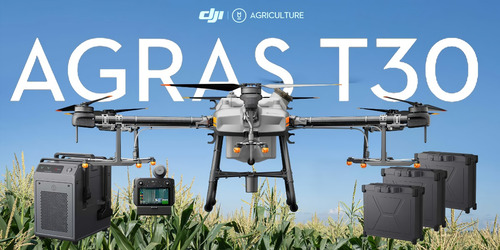 Dron Fumigador Marca Dji Modelo T30 Agras