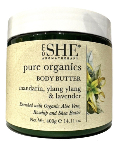 Om She Aromaterapia Mandarin, Ylang Ylang & Lavender Mantequ