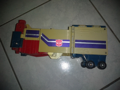 Transformers Caja Optimus Prime Vintage G1 1987 Takara (Usado)