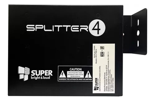 Splitter Dmx Superbright Splitter 4