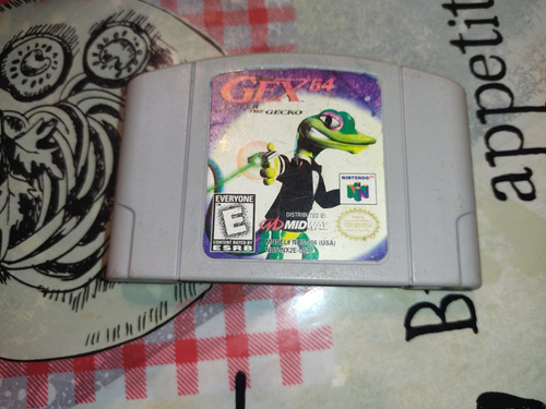 Gex N64 Para Nintendo 64 Original