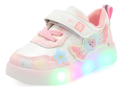 Zapatillas Luminosas For Niños Zapatos Princesa Led