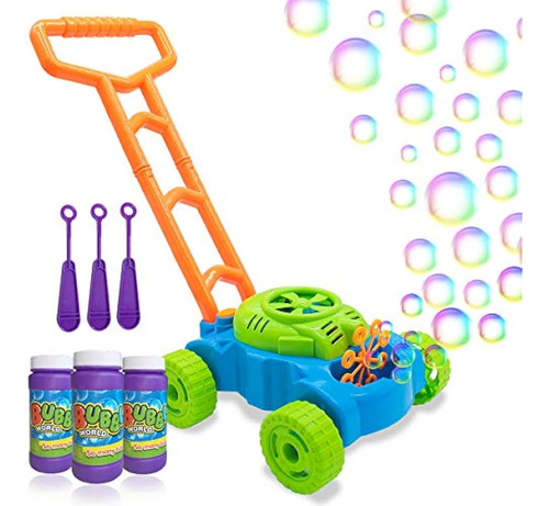 Lydaz Bubble Mower Para Niños Pequeños, Kids Bubble Blower M