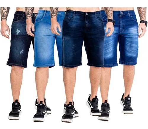 Bermudas hotsell jeans mercadolivre