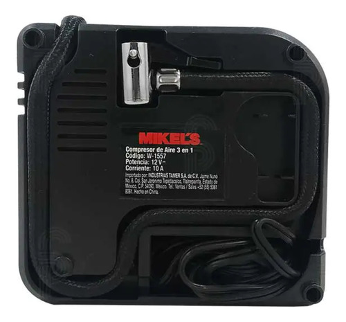 Compresor De Aire Mikels Conector De Auto 300 Psi 12 Volts