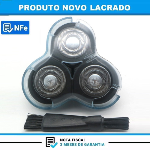 Lâminas De Reposição Substituição Para Philips Norelco Rq11