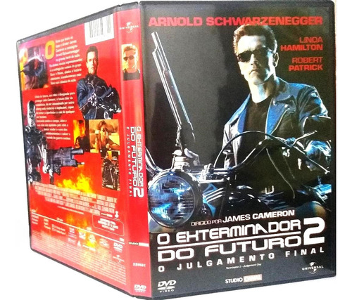 Dvd Exterminador Do Futuro 2 1991-novo-original