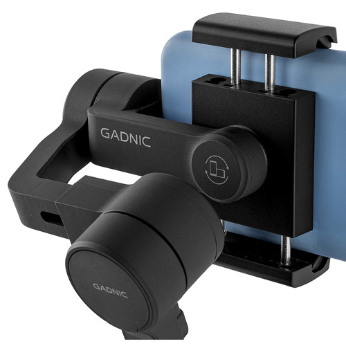 Gimbal Gadnic Fotos Panoramicas Grabacion Bateria Recargable Color Negro
