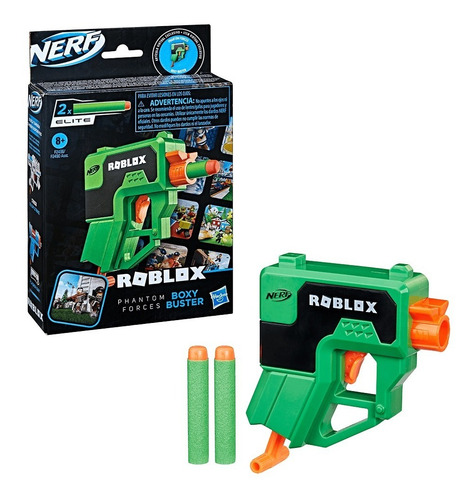 Pistola Nerf Lanzador Roblox Phantom Forces Boxy Buster