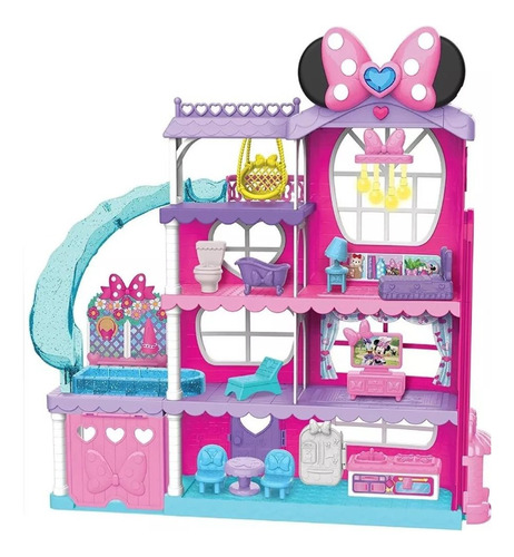 Hotel Minnie Mouse  Luces Y Sonidos Disney Junior Bow-tel 