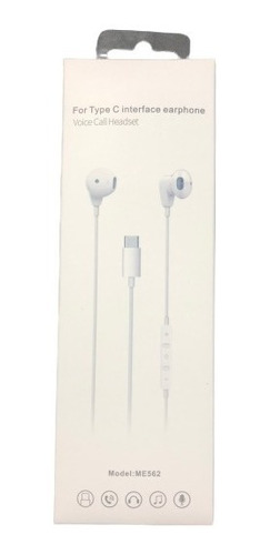 Auriculares Tipo C Con Interface Para Earphone Ipads/andorid