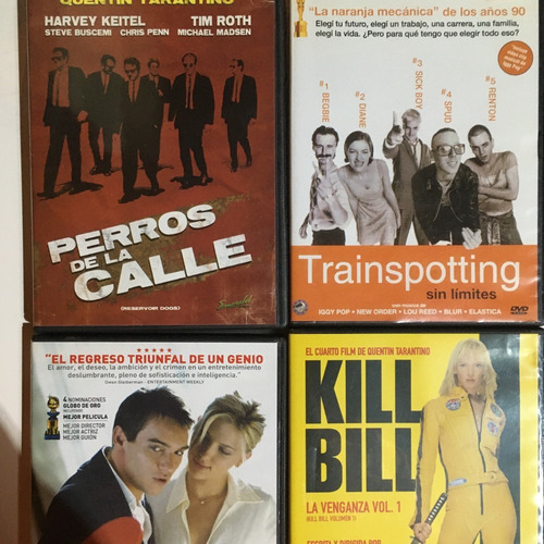 Lote Trainspotting Kill Bill Perros De La Calle Match Point (Usado)