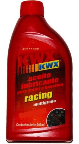 Aceite 20w50 Racing Mulltigrado Kwx .946 L