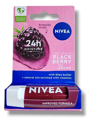 Bálsamo Labial Blackberry Nivea