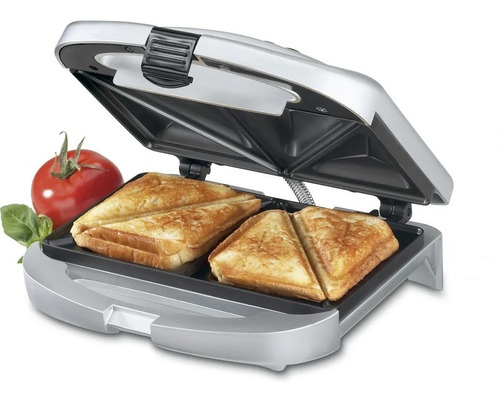 Sandwichera Doble Grill Antiadherente Cuisinart Wm-sw2n