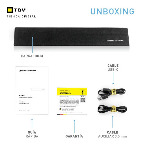 Imagen 5 de 7 de Barra De Sonido Portatil Inalambrico Tws Bateria Tv Pc Gamer