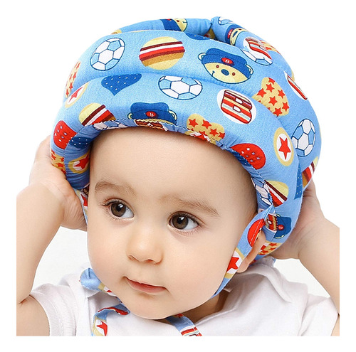 Iulonee Baby Infante Helmet Helmet No Bump Safety Head Cushi