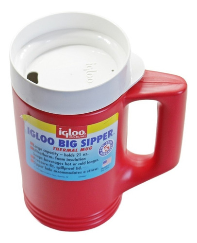 Botella Térmica Termo Conservadora Igloo Big Sipper 0,62 Lts