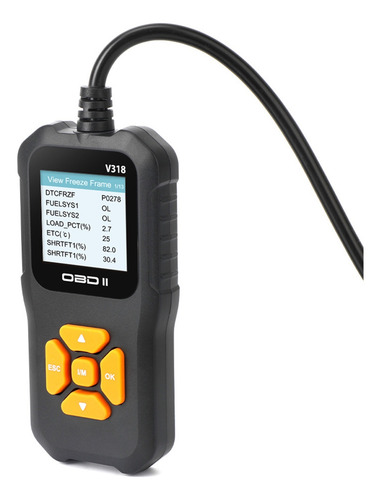 Escáner Obd2 V318 Check Engine System, Lector De Códigos De