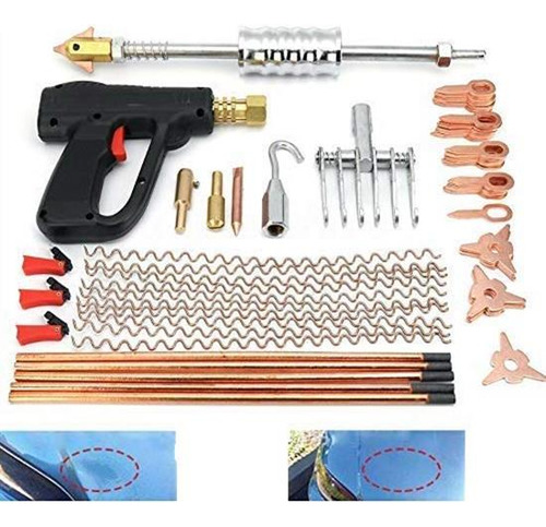 86pcs Kit De Soldador De Pernos Para Quitar Abolladuras