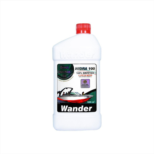 Aceite Sintético Náutico Premix Automix Wander X 1 Lt X 6 Un