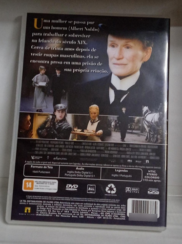 Dvd Albert Nobbs - Glenn Close * Original (Usado)